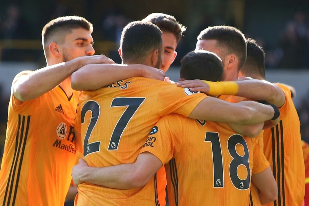 Wolves cruised to victory over Norwich in the Premier League. AFP