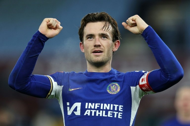 Chelsea defender Ben Chilwell has become a peripheral player at the club. AFP