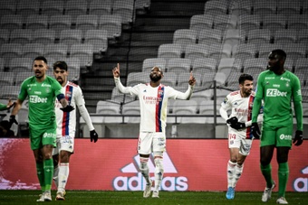 Dembele penalty gives Lyon derby win. AFP
