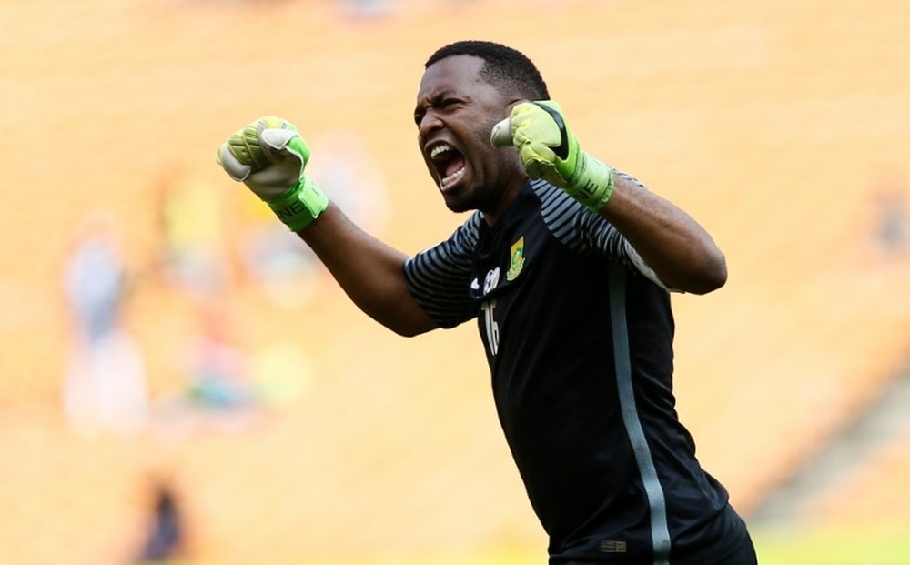 Khune stars as Kaizer Chiefs win on CAF Champions League return. AFP