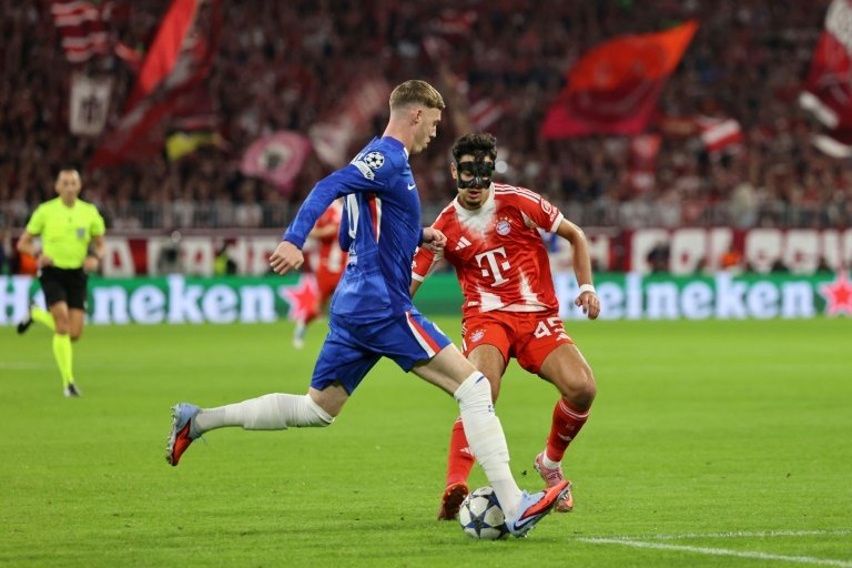 Palmer lamented his side's loss of focus against Bayern. AFP