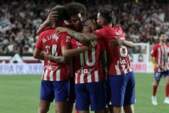Atletico Madrid dismantled city rivals Rayo Vallecano 7-0 in Monday night with a ruthless display and their largest ever away win in La Liga.