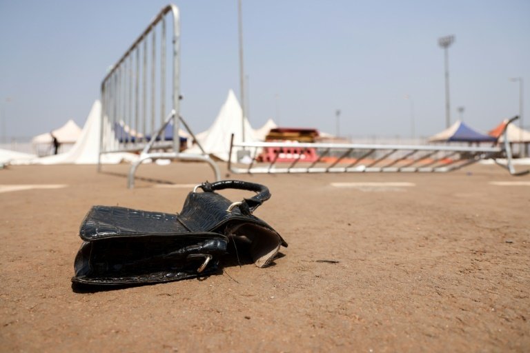 The Olembe stadium will no longer host an AFCON quarter-final. AFP