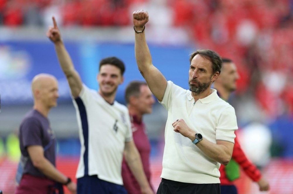 England qualified for the Euro 2024 semi-finals with a penalty shoot-out victory. AFP