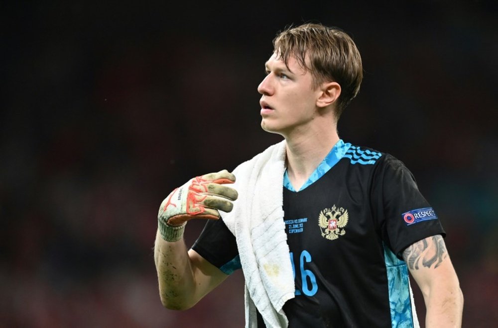 Krasnodar's Matvey Safonov joins PSG on a five-year contract. AFP