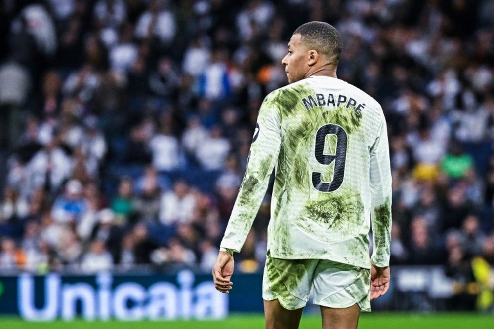 Mbappe's Real Madrid are shaky at the other end of the pitch. AFP