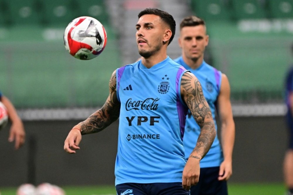 Paredes has signed a contract until June 30th 2025 with Roma. AFP