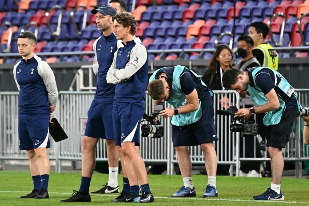 Frank admitted that a pre-season clash against Arsenal would be his first great challenge. AFP