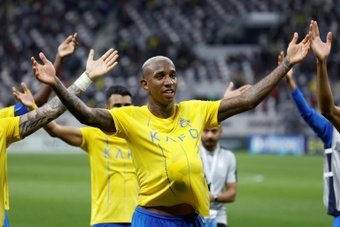 Brazilian striker Anderson Talisca shone for Al Nassr in Cristiano Ronaldo's absence in the Asian Champions League on Tuesday, striking a hat-trick in their 3-2 victory against Al Duhail in Qatar.
