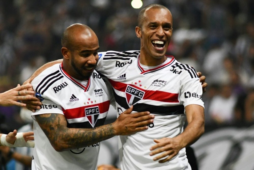 Joao Miranda has retired from football. AFP