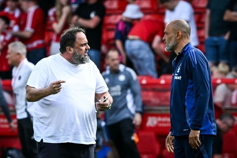 Nuno Espirito Santo said his relationship with Marinakis has deteriorated. AFP