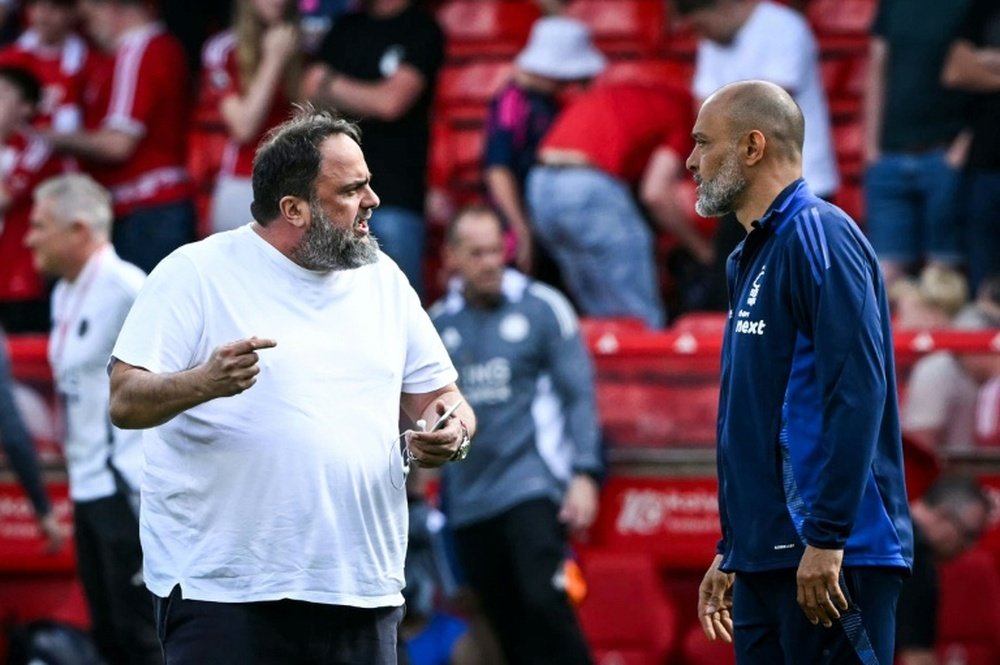 Nuno Espirito Santo said his relationship with Marinakis has deteriorated. AFP