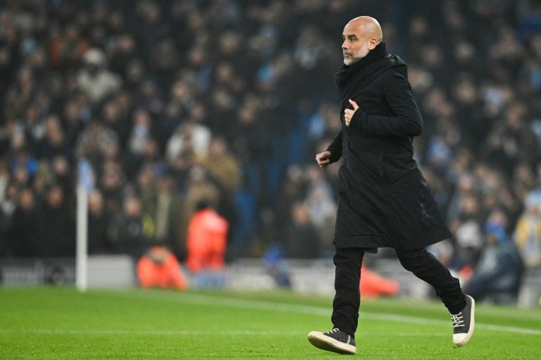 Pep Guardiola's Manchester City are struggling with inconsistency. AFP