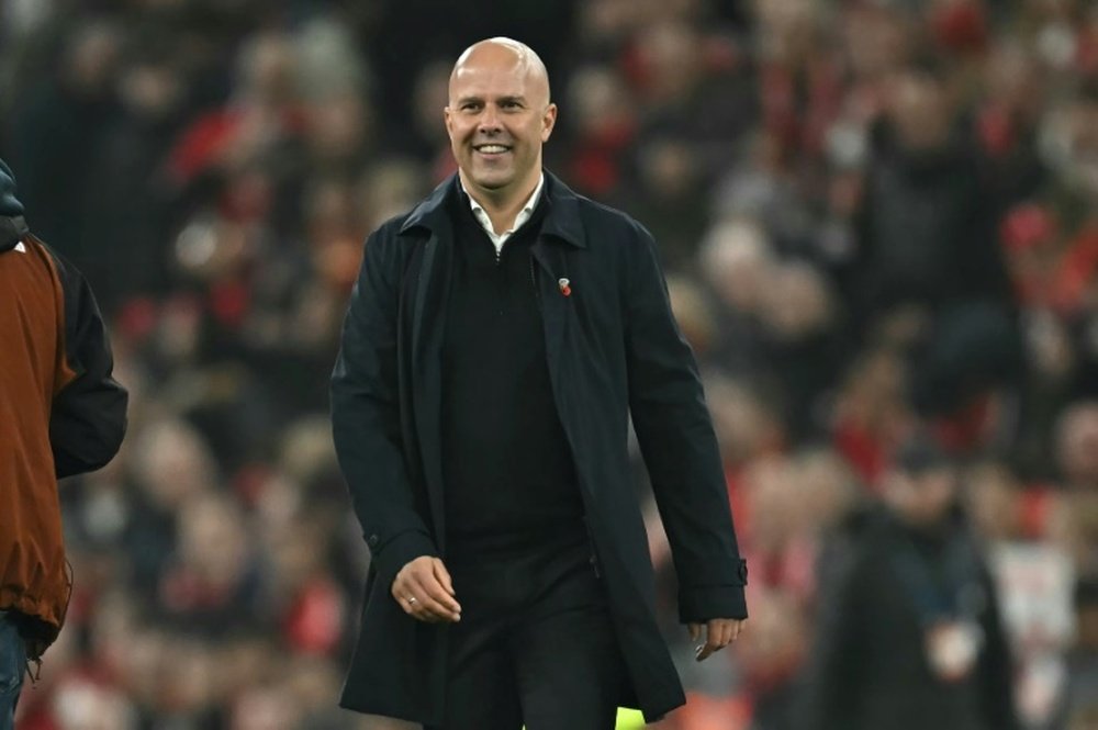 Arne Slot is looking forward to an incredible week for Liverpool. AFP