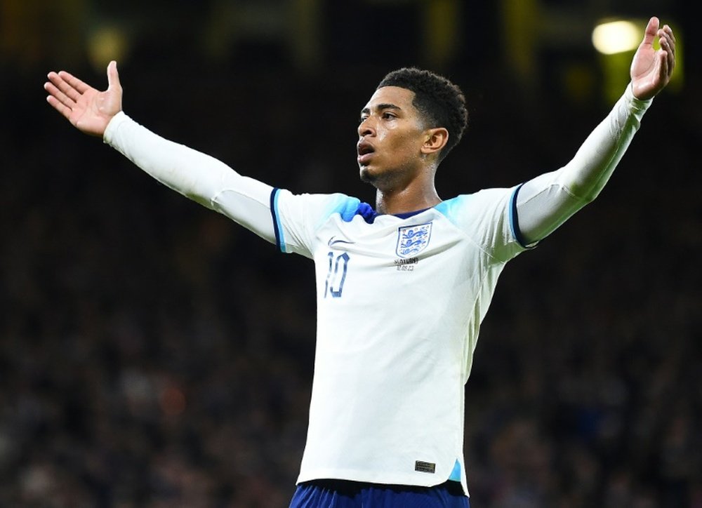 God Save the King was drowned out by Scotland fans. AFP