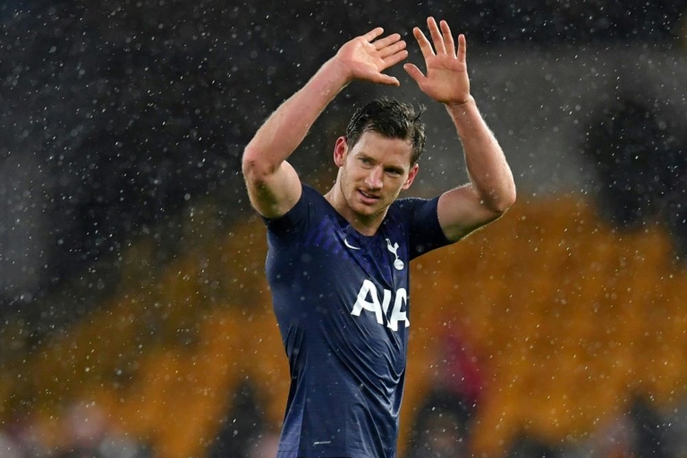 Vertonghen to stay at Spurs until end of season. AFP