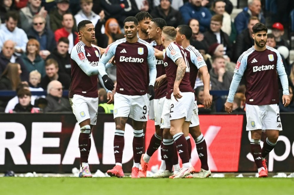 Rashford is now set to make his 12th appearance for Villa at home. AFP