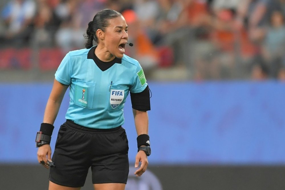 Brazilian referee Edina Alves will referee at the men's FIFA Club World Cup. AFP