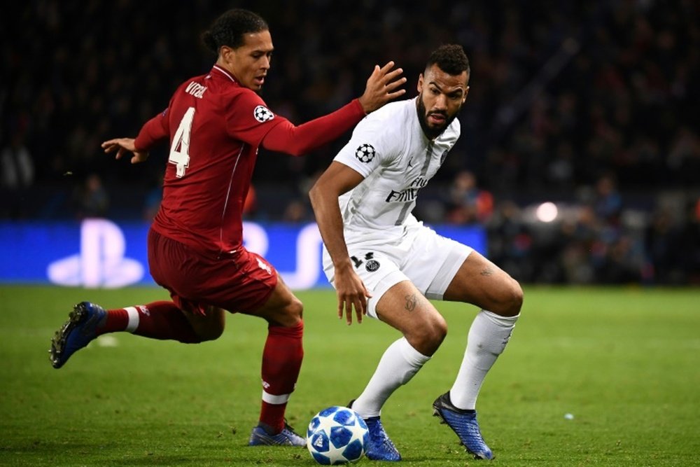 Choupo-Moting was robbed while playing against Liverpool. AFP