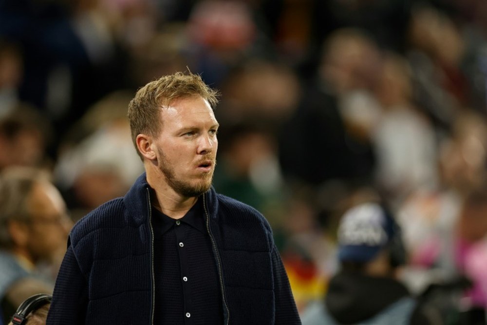 Nagelsmann took his side to a 1-0 win over the Netherlands in Munich on Monday. AFP
