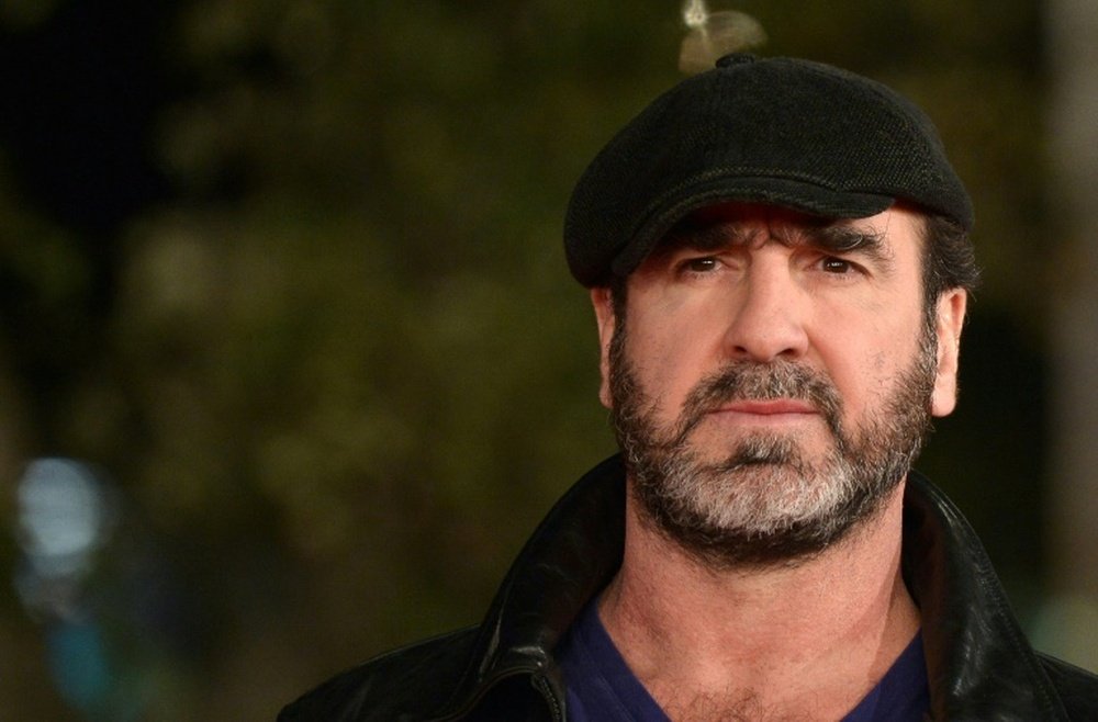 Cantona was spotted with the Peru national coach. AFP
