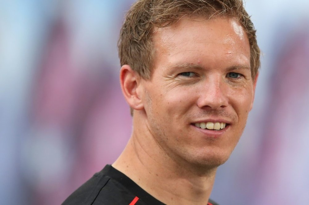 Julian Nagelsmann is not letting Atletico's situation affect his Leipzig team. AFP
