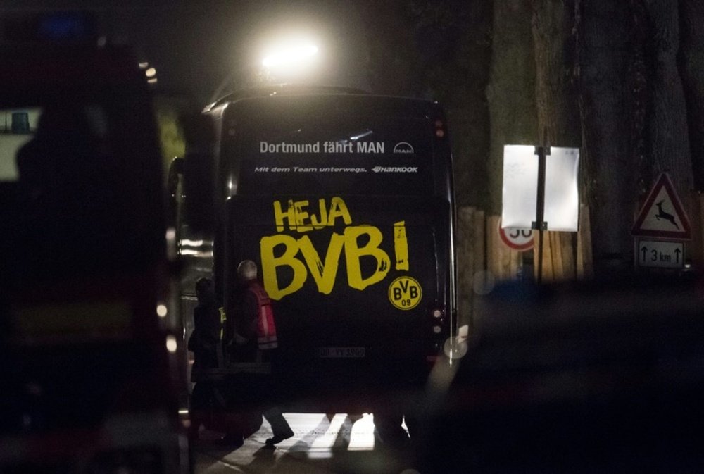 Borussia Dortmunds bus