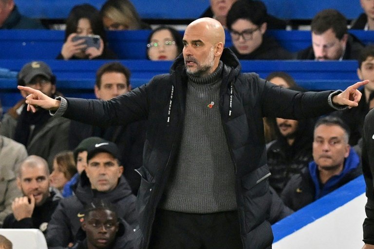 Pep insisted City's case was completely different from the one involving Everton. AFP
