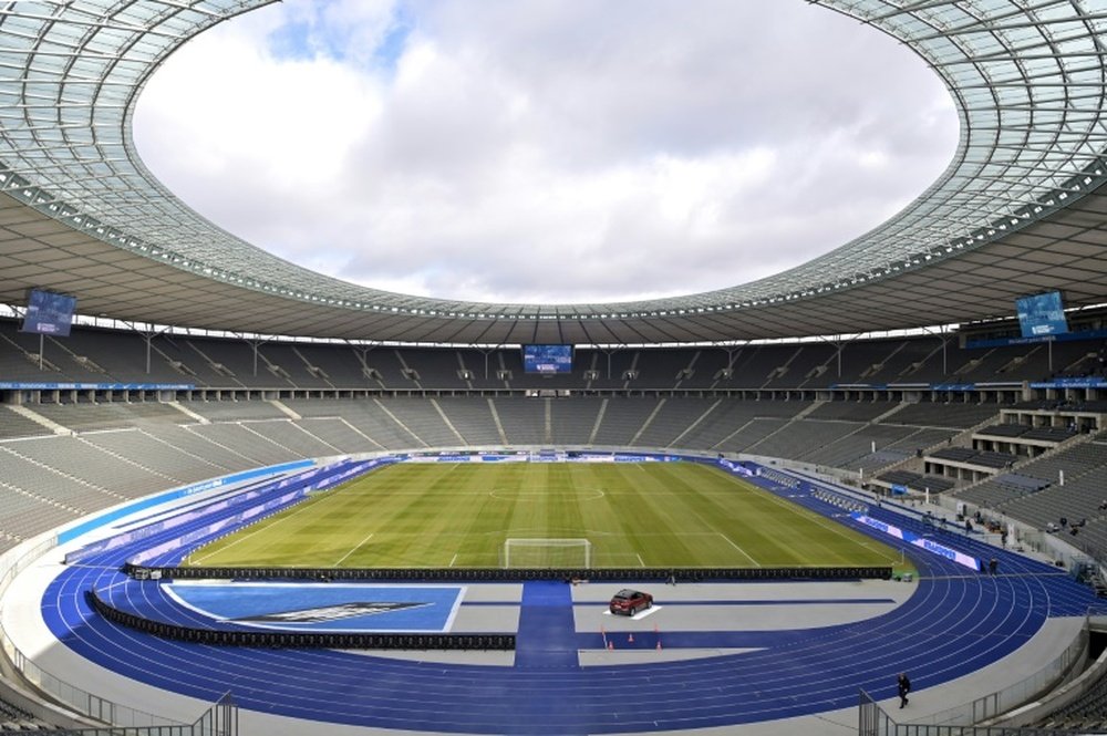 German Cup final to be held without fans again in Berlin. AFP