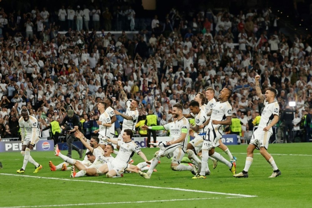 Madrid have established an astonishing European hegemony. AFP