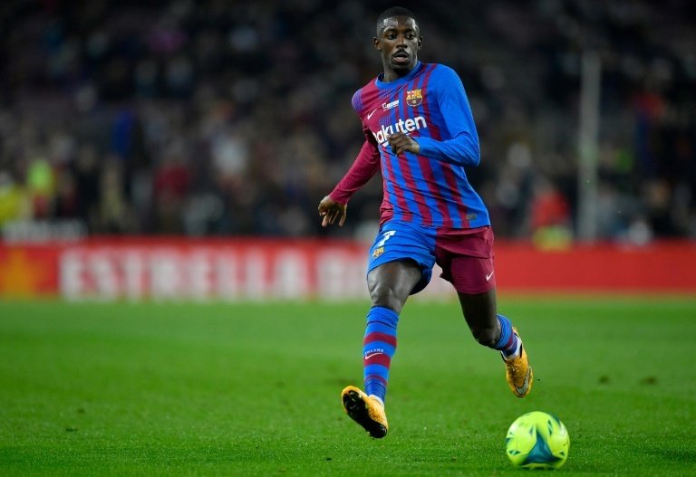Barca want Ousmane Dembele to leave in January. AFP