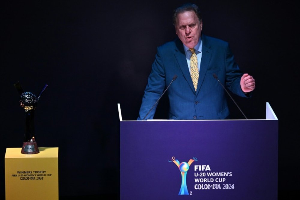 Ramon Jesurun was arrested at the Copa America final in Miami on Sunday. AFP