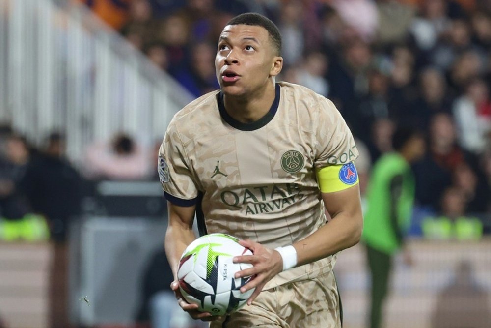Mbappe was jeered by sections of the crowd in Marseille while playing for France. AFP
