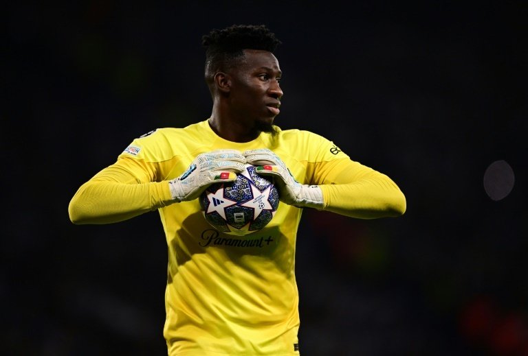 Onana is set to move to Manchester United from Inter. AFP