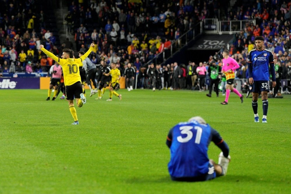 Columbus booked a place with defending champions Los Angeles FC in the MLS Cup final. AFP