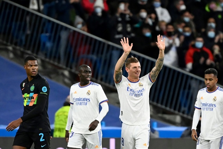 ï»¿Real Madrid dispatch 10-guy Inter to undergo pinnacle of the institution