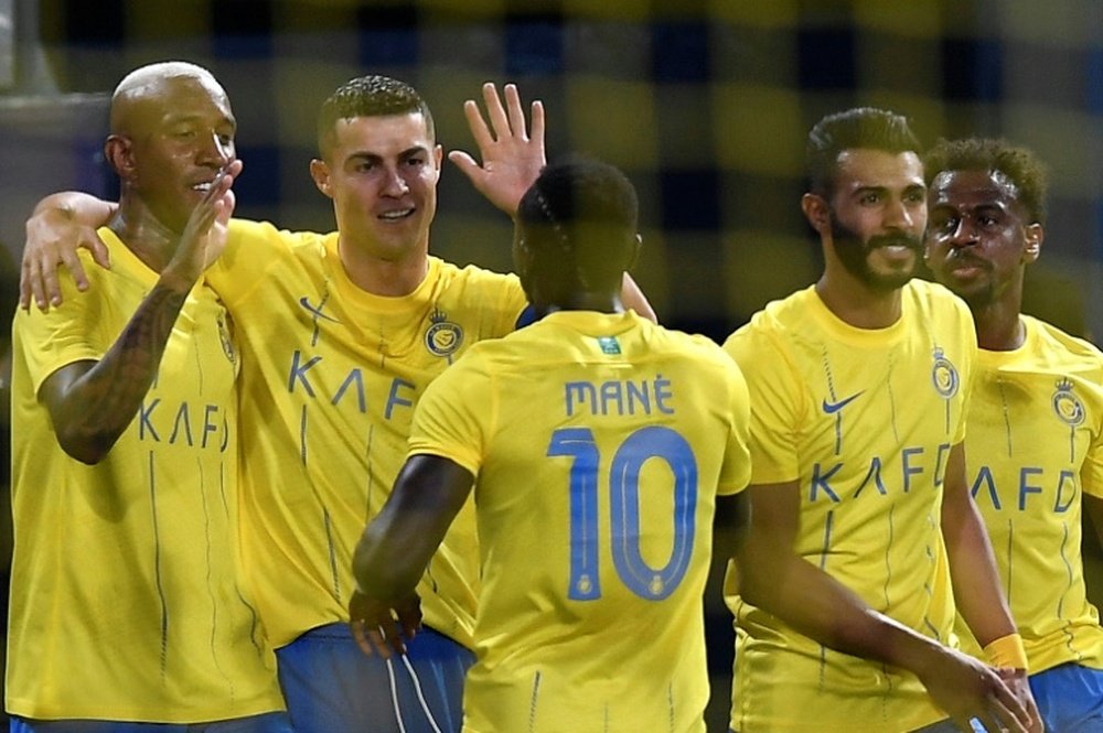 Ronaldo's Al Nassr qualified for the Asian Champions League group stage. AFP