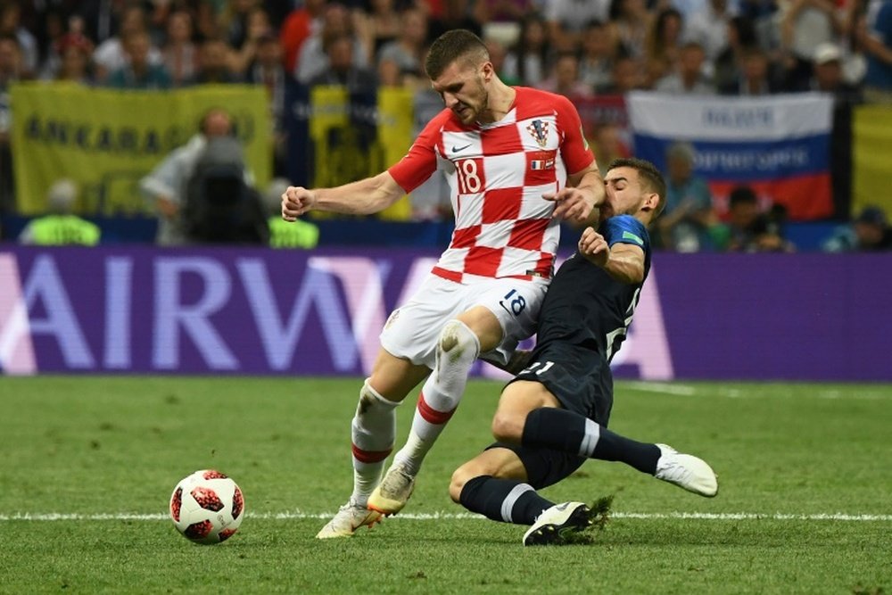 Frankfurt's Rebic joins AC Milan in switch with Silva. AFP