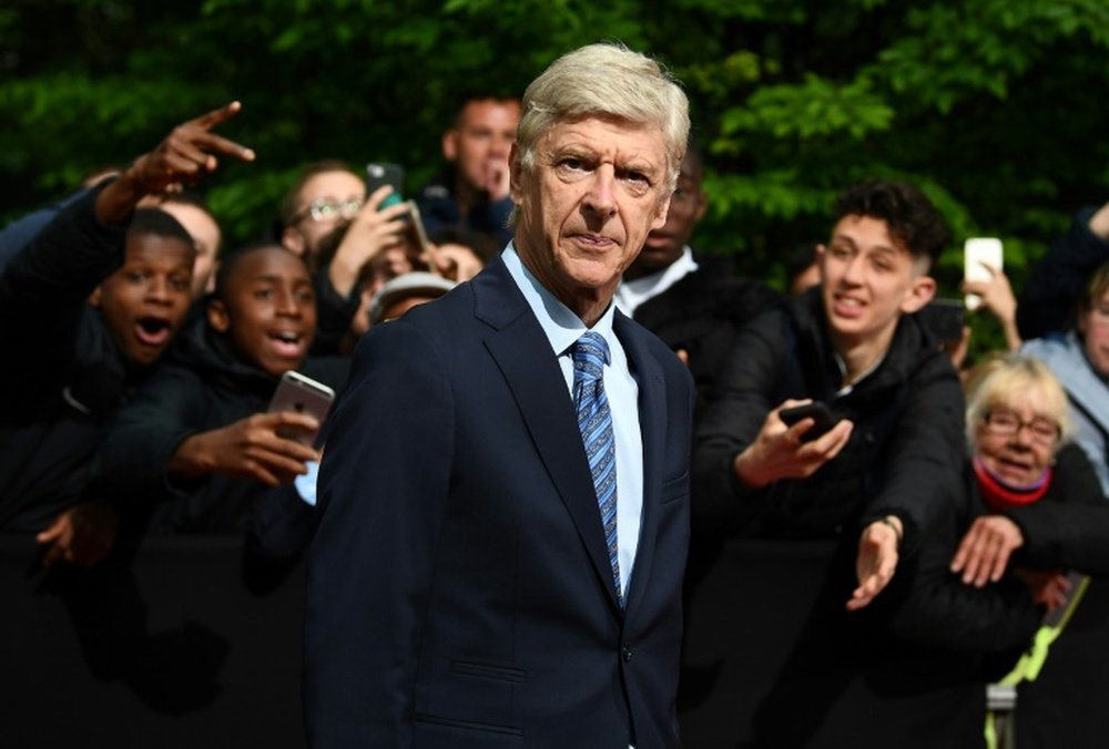 Wenger refused to be drawn on whether he wanted the vacant Bayern role. AFP