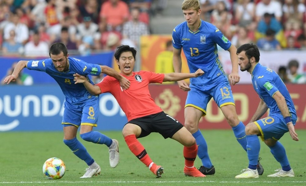 Ukraine were the Copa America winners. AFP