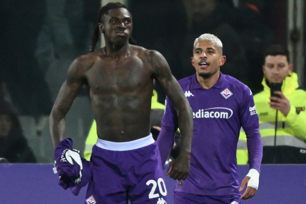Moise Kean takes his Serie A tally to 15 goals this season. AFP