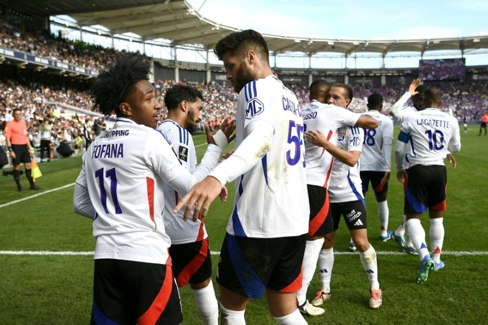 Lyon claim their second win of the season against Toulouse in matchday 6 of the Ligue 1. AFP