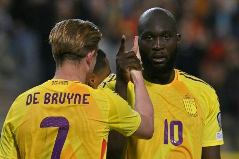Kevin De Bruyne has joined Belgium temmate Romelu Lukaku at Napoli. AFP
