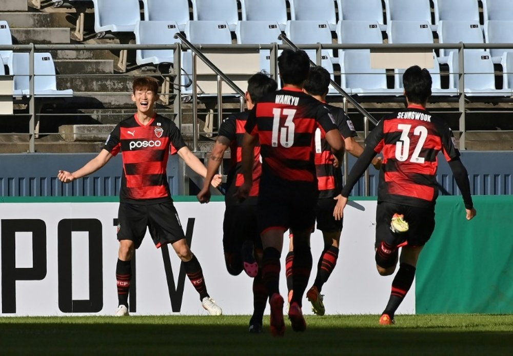 Pohang will be Ulsan's opponent in the AFC Champions League semi-final. AFP
