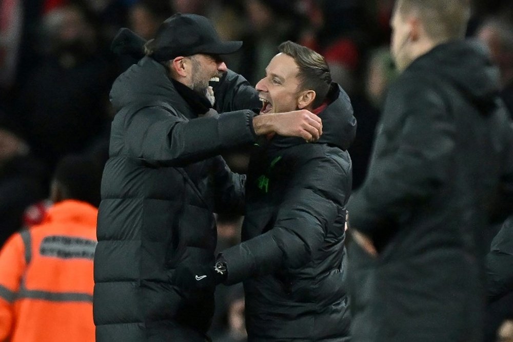 Liverpool are two points ahead of Aston Villa and five above Arsenal in Premier League. AFP