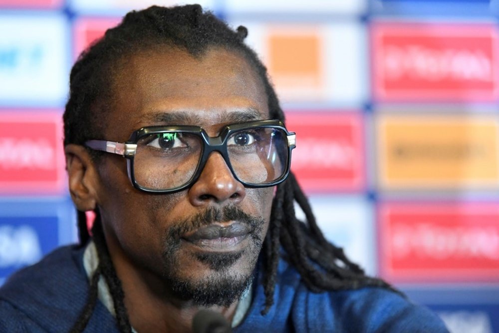 Aliou Cisse is hoping Senegal go all the way this year. AFP