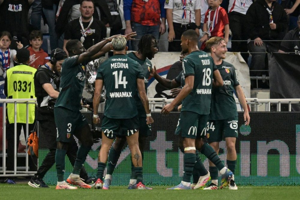 Lyon slipped to a 2-1 home loss to Lens. AFP