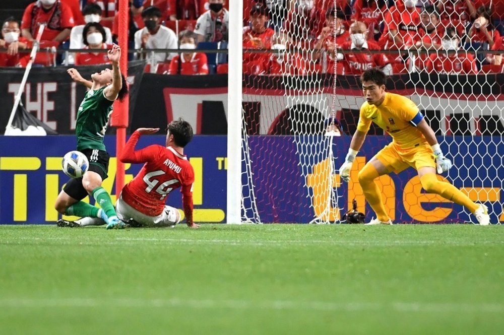 Urawa Reds beat Jeonbuk on penalties to reach the AFC CL final. AFP
