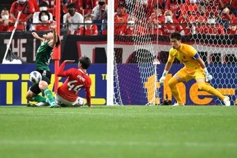Urawa Reds beat Jeonbuk on penalties to reach the AFC CL final. AFP