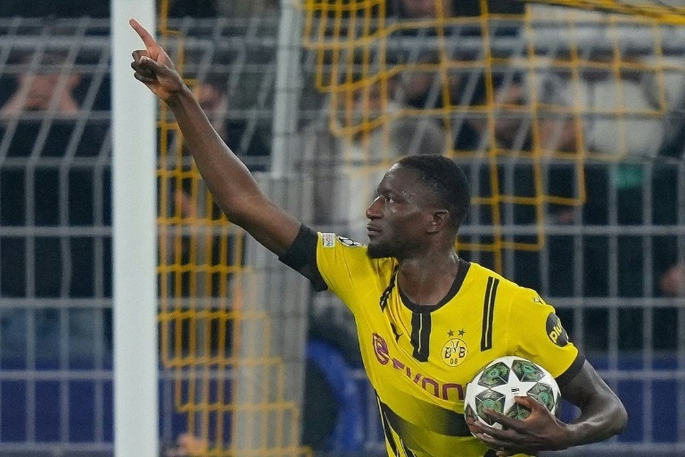 Guirassy scored 13 goals in the Champions League this season. AFP